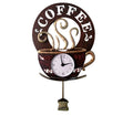 RELOJ CAFE PENDULO