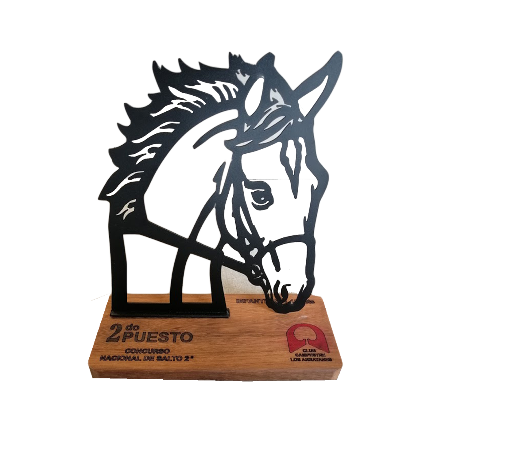 Escultura Caballo Trofeo