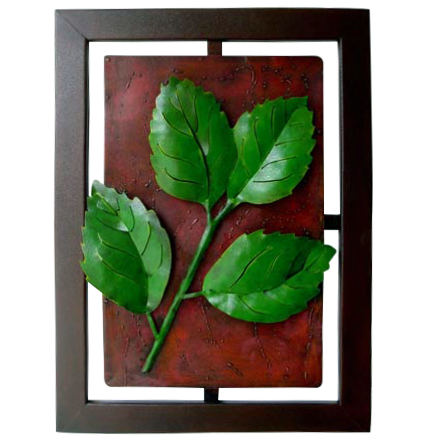Cuadro flotante  Hojas