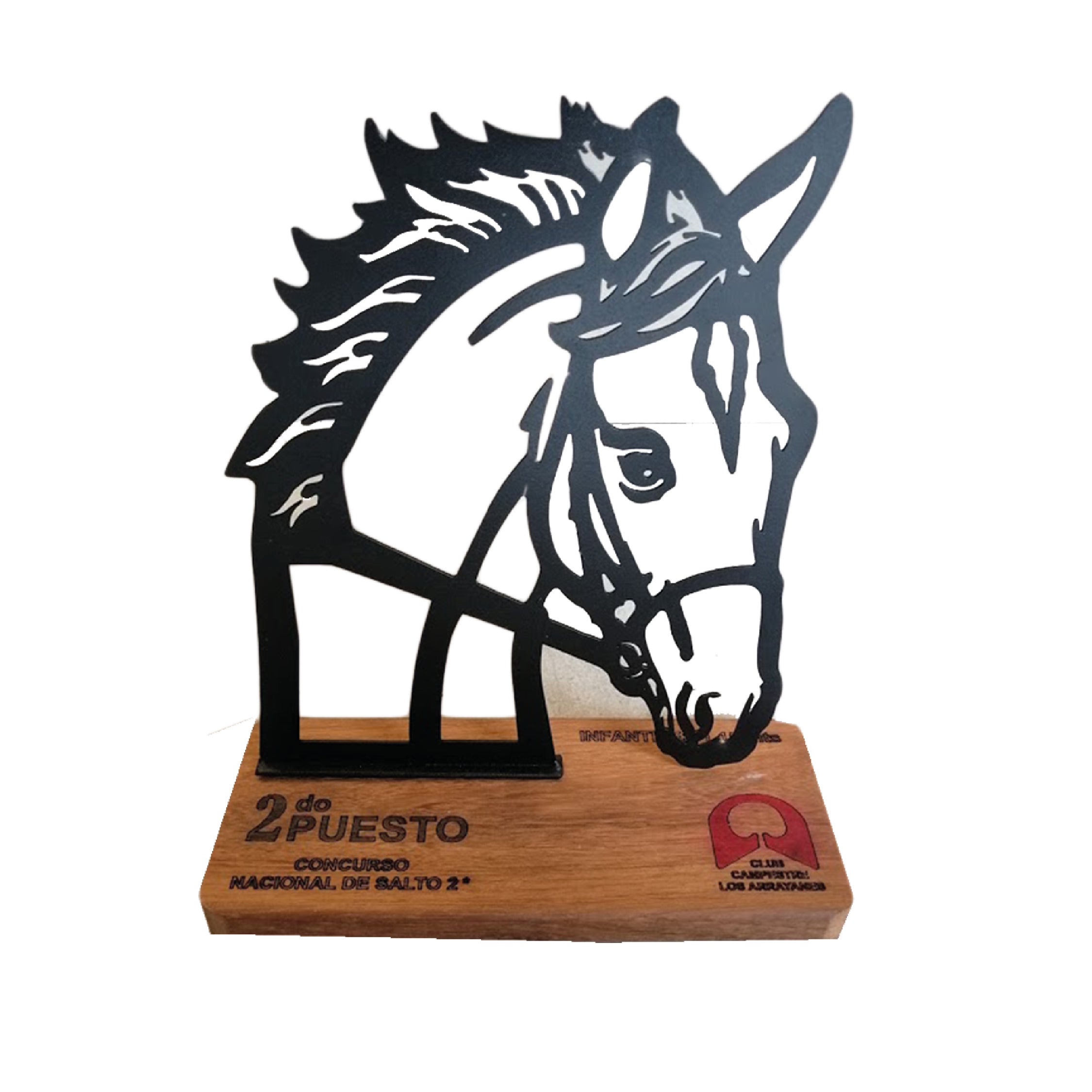 Escultura Caballo Trofeo