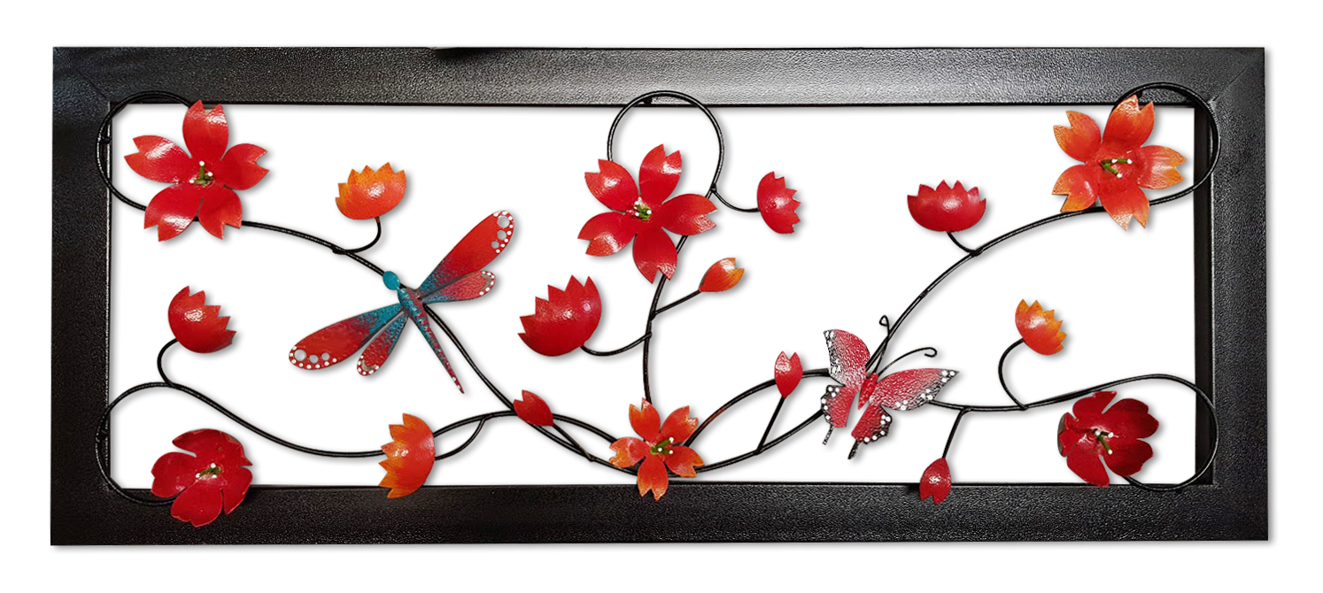 Cuadro forjado Sakura