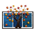 Cuadro Tríptico Árbol