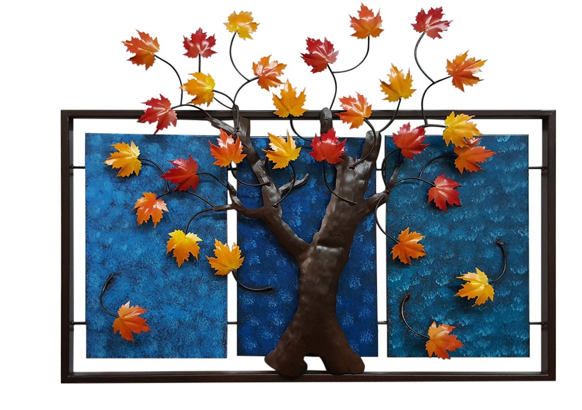 Cuadro Tríptico Árbol