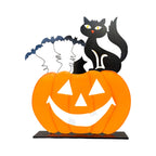 Gato y calabazón