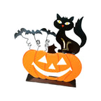 Gato y calabazón