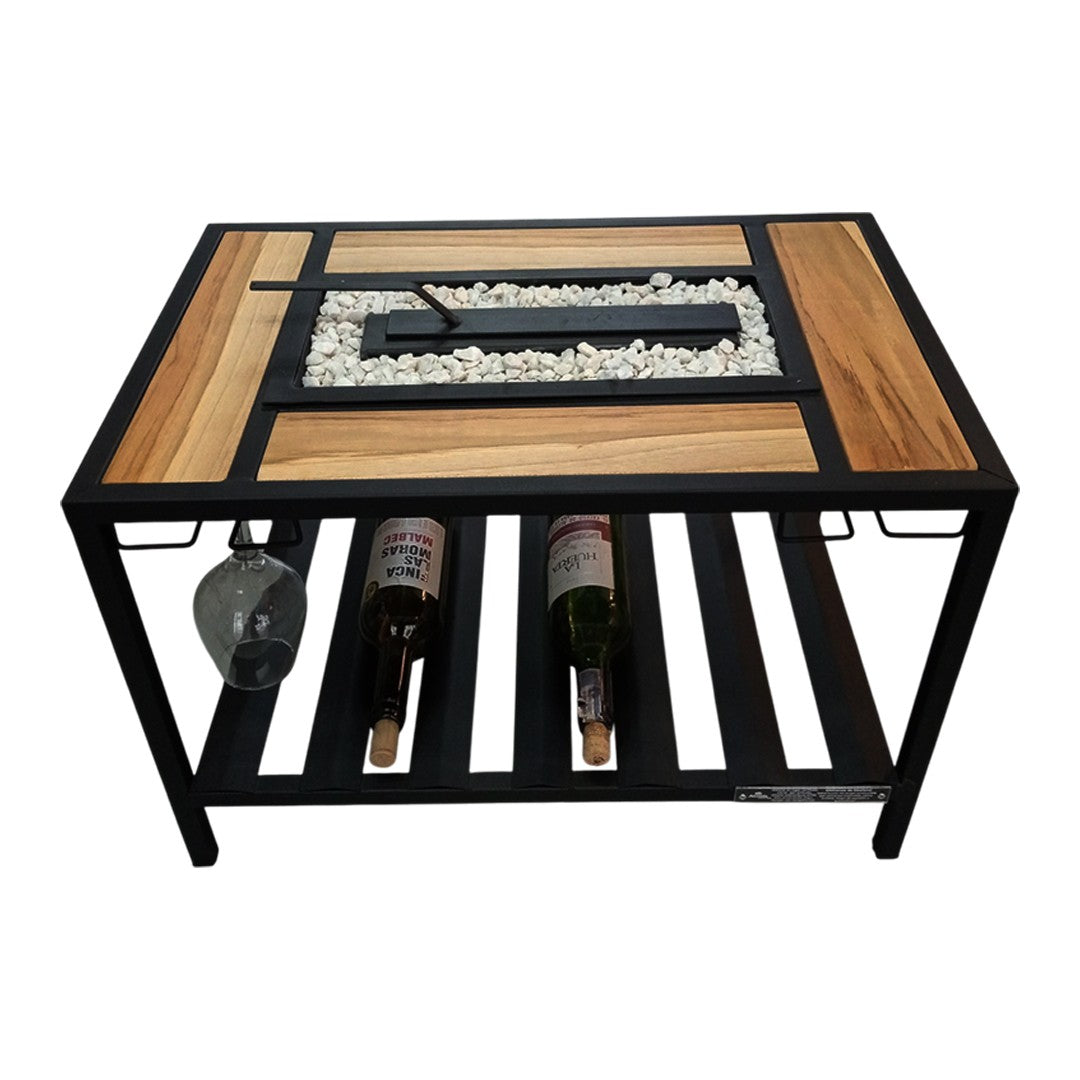 Mesa Chimenea listón arriba