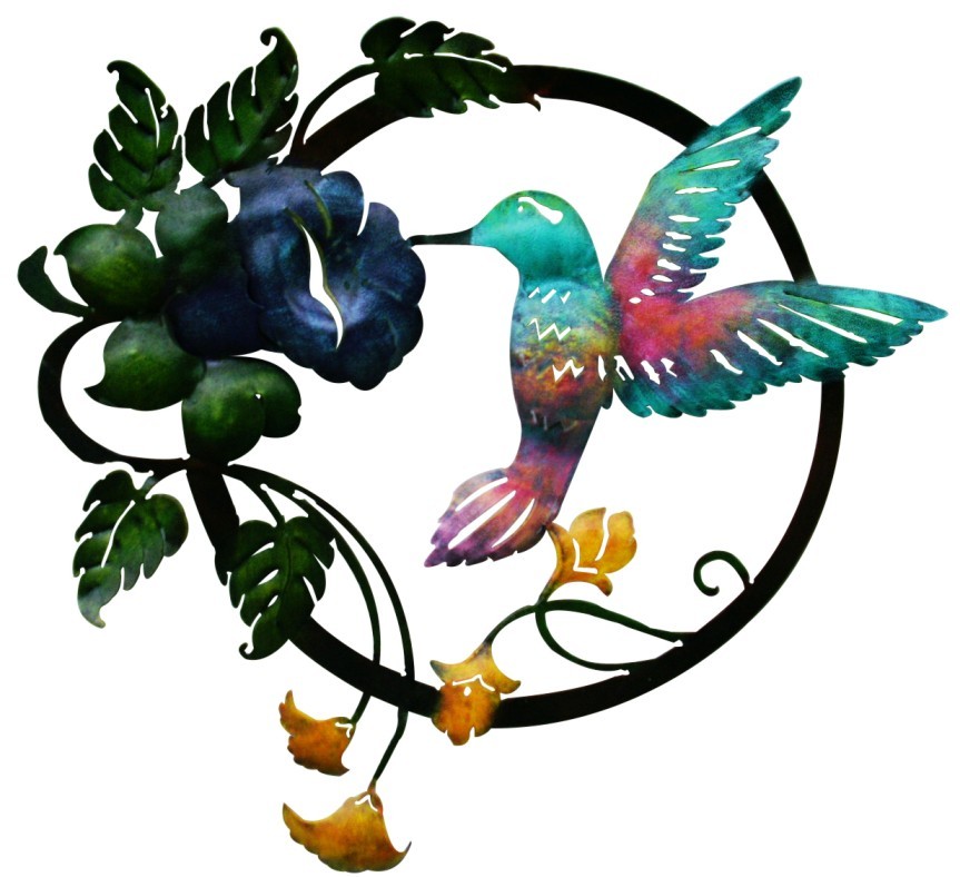 Cuadro calado colibrí