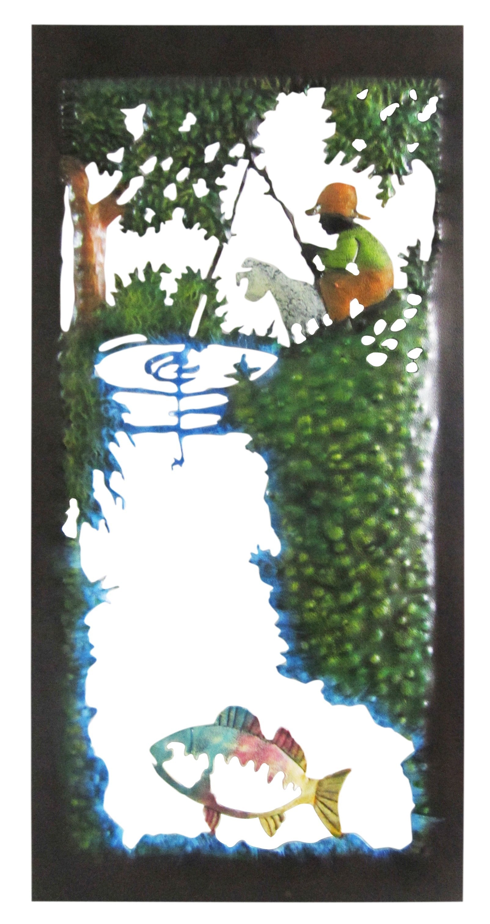 Cuadro Calado Pescador