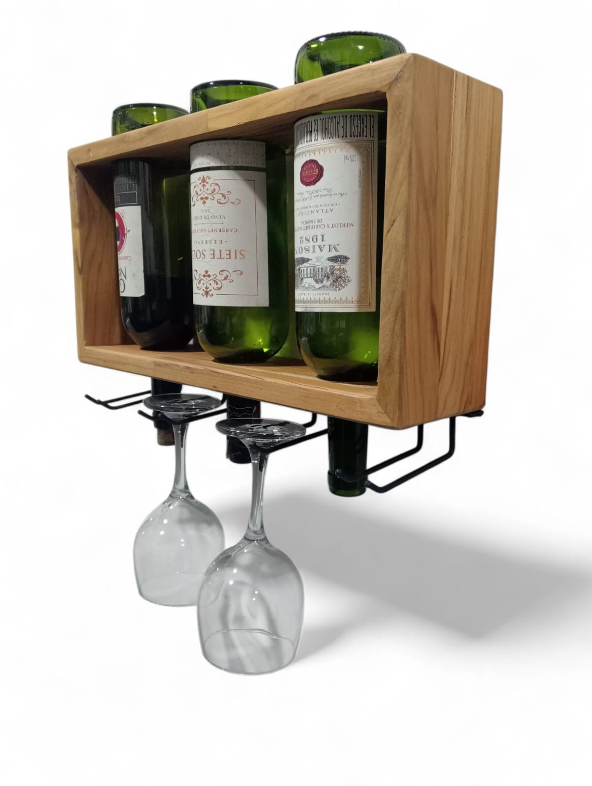 Cava Nexo – Portavinos mural con copero