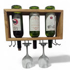 Cava Nexo – Portavinos mural con copero