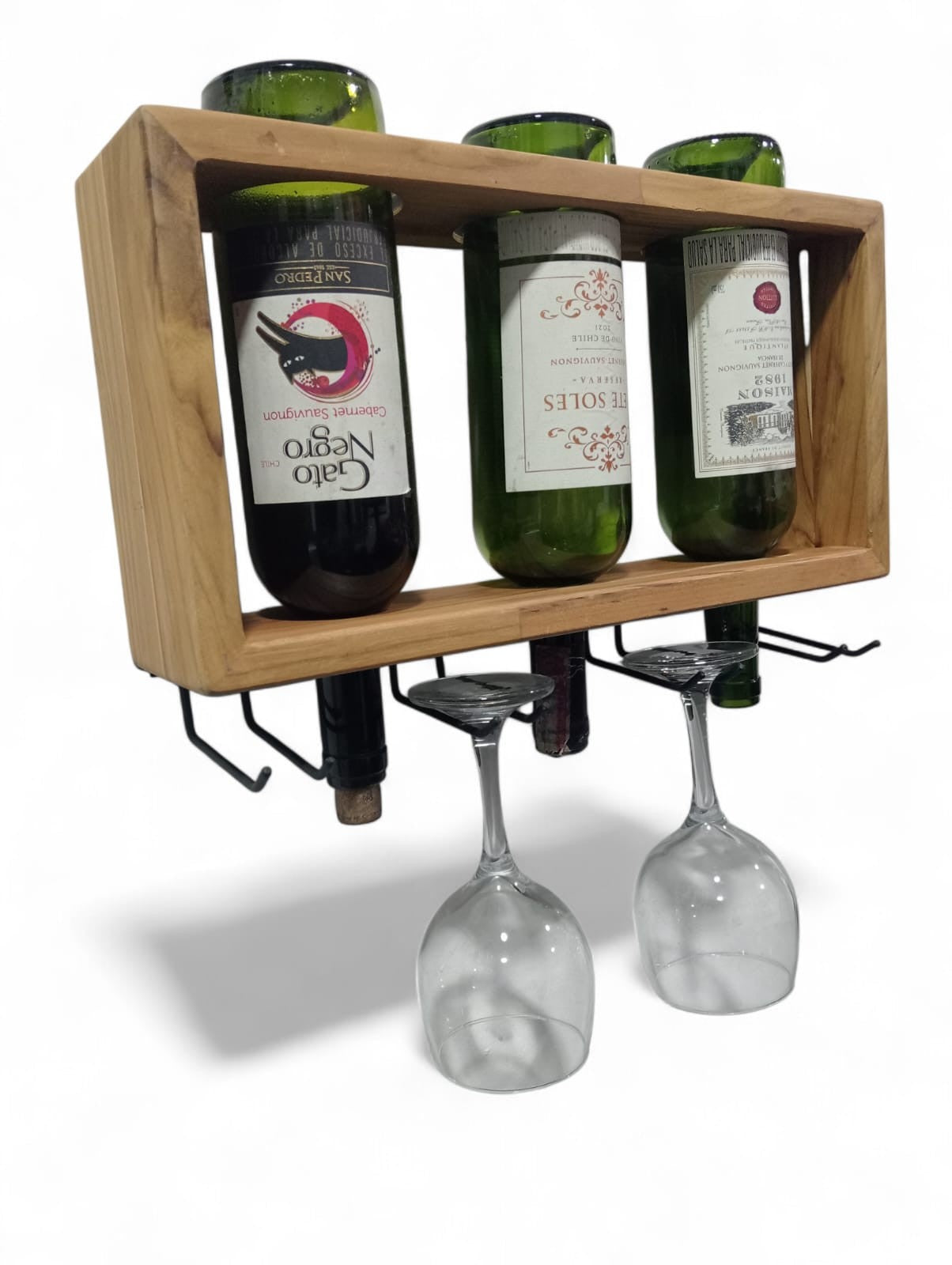 Cava Nexo – Portavinos mural con copero