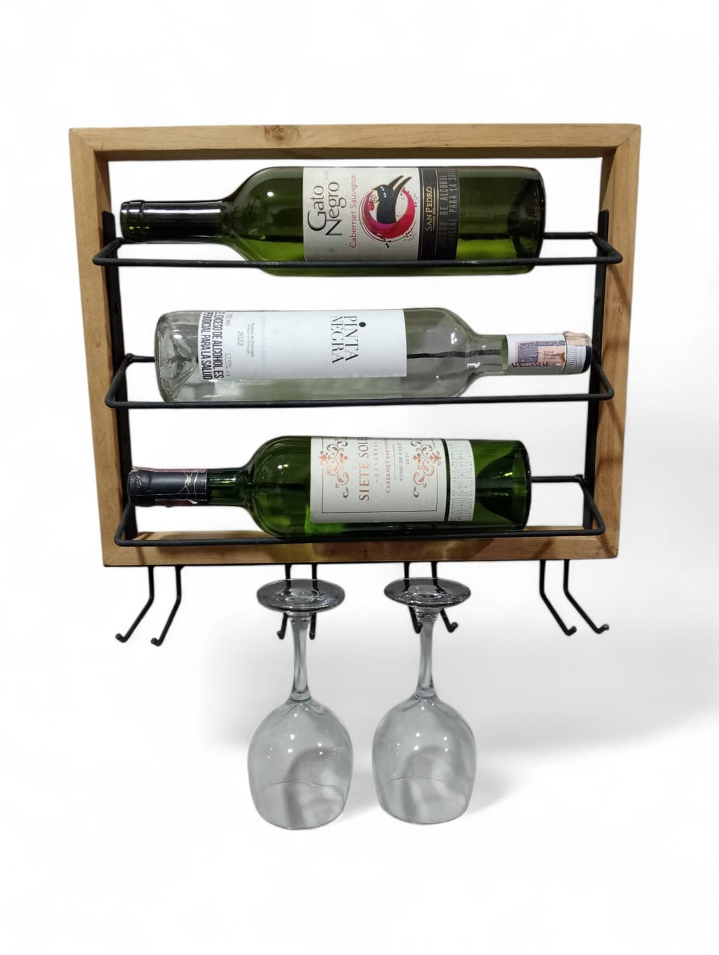 Lignum Cava Portavinos mural con copero