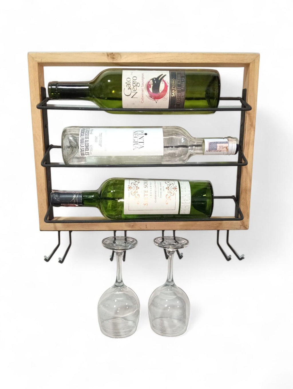 Lignum Cava Portavinos mural con copero