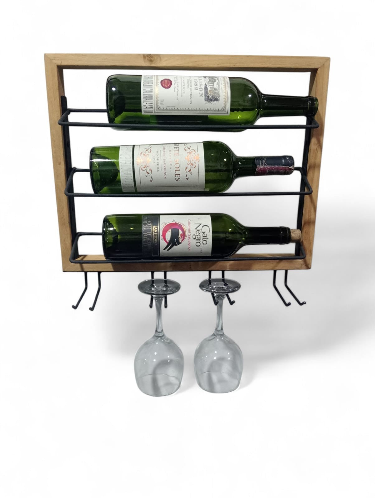 Lignum Cava Portavinos mural con copero