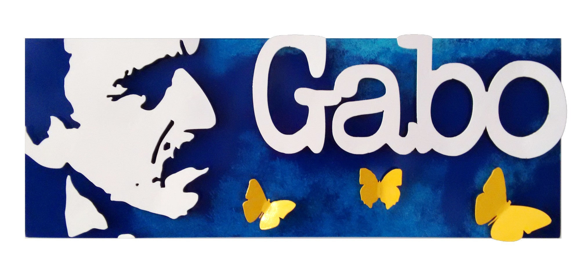 Cuadro 3d Gabriel García Márquez