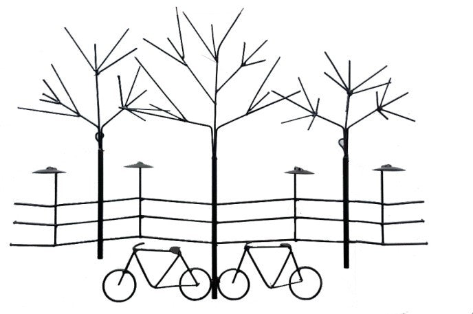 Aplique Bicis parque