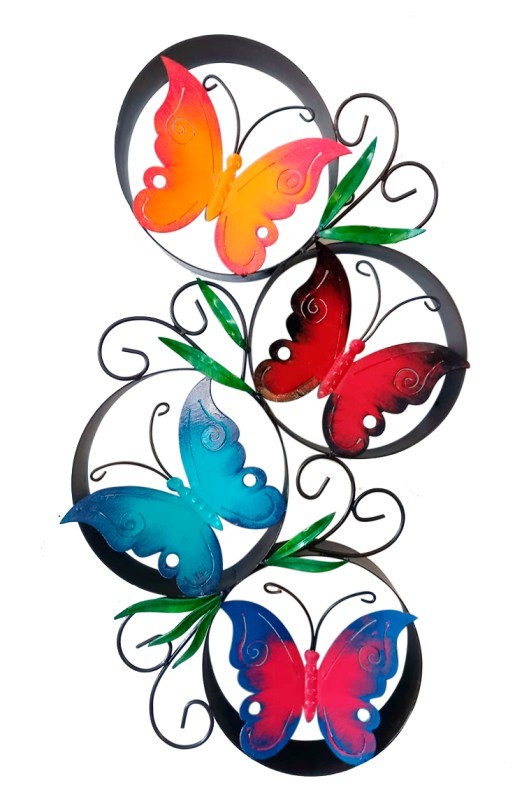 APLIQUE CIRCULAR MARIPOSAS