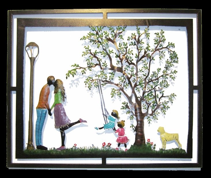 Cuadro Calado Familia