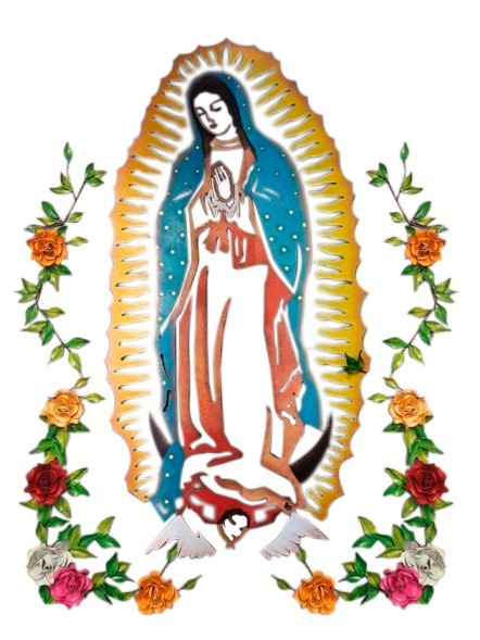 Aplique Virgen de Guadalupe