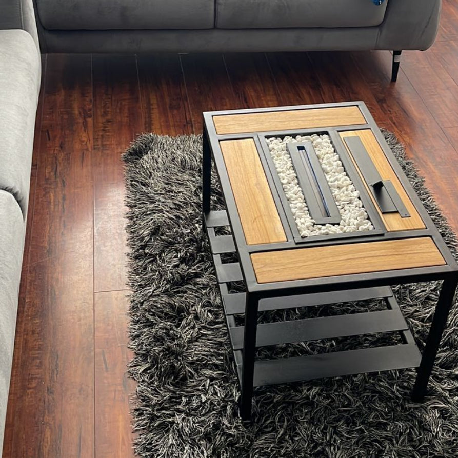 Mesa Chimenea listón arriba