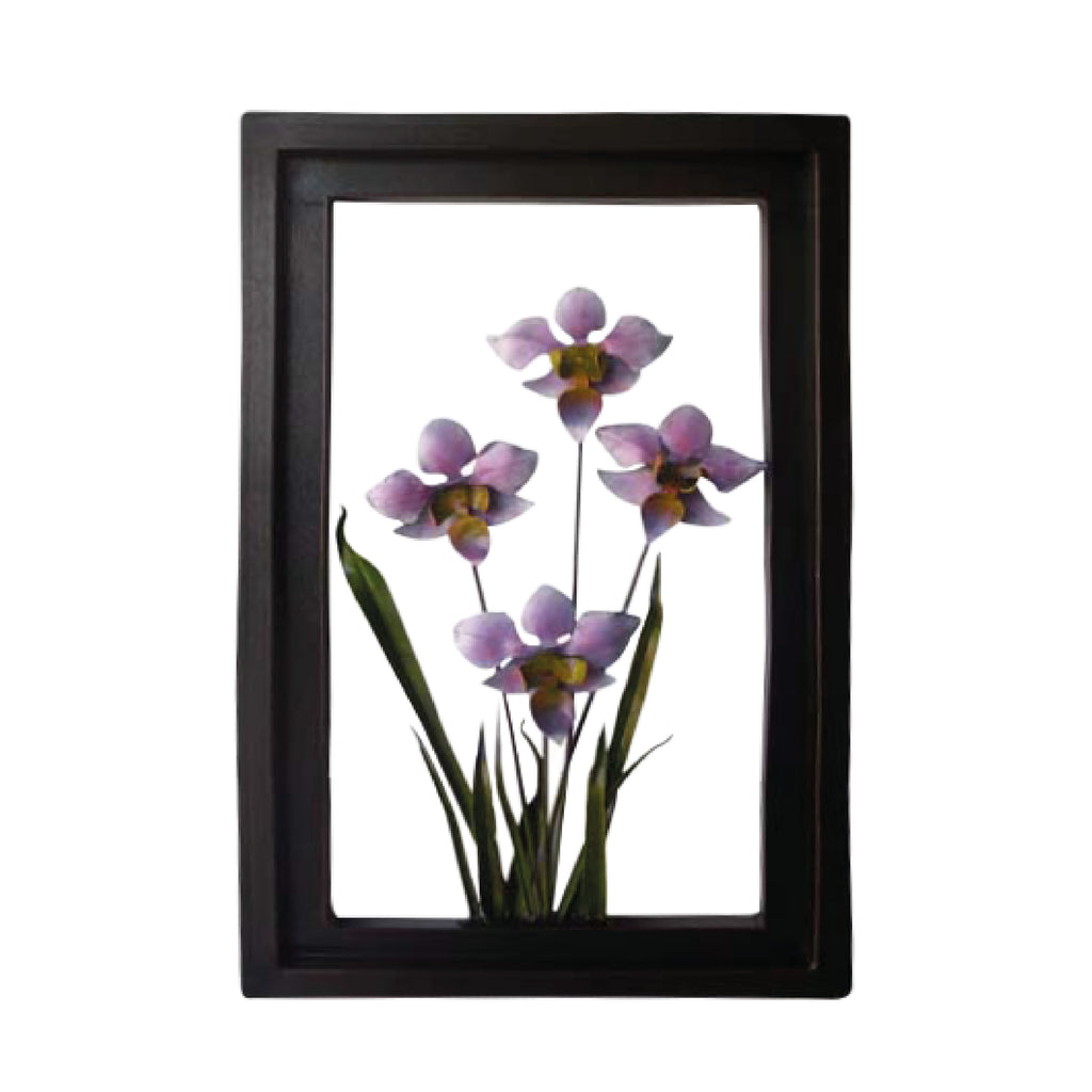 Cuadro Forjado Orquideas